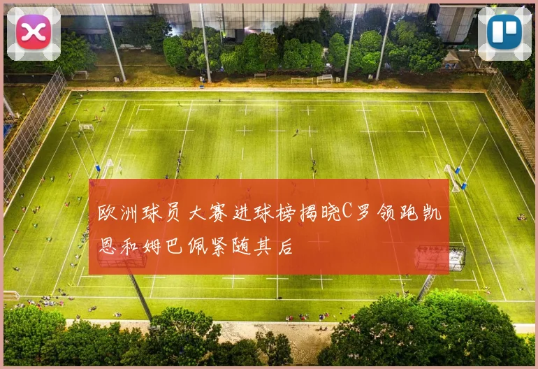 欧洲球员大赛进球榜揭晓C罗领跑凯恩和姆巴佩紧随其后
