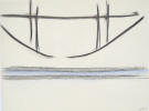 Boat 2, chalk on paper, 28,5x21cm, 2008 Boat 2, chalk on paper, 28,5x21cm, 2008